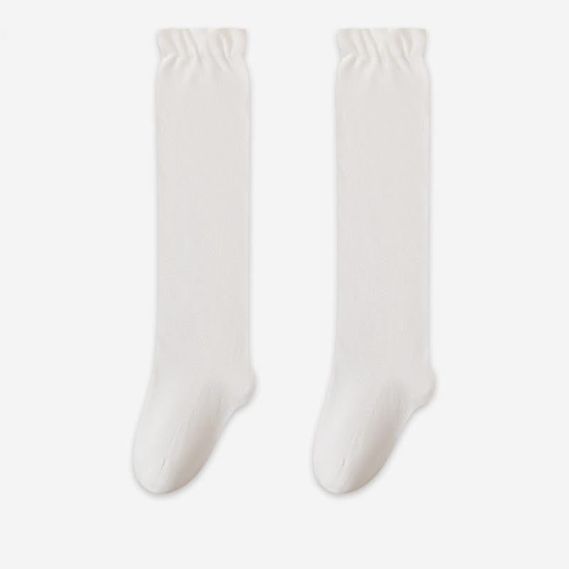 Atmungsaktive, weiche Kniestrümpfe (3 Paar) - Weiß - EU36-39 (US3-6) - image 12