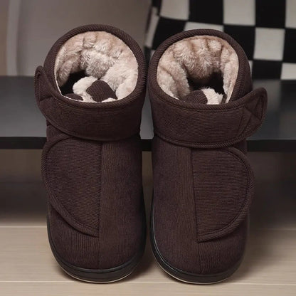 Bequeme und stabile Hausschuhe in Übergröße - Braun - EU46-47 (US11-12) - image 9