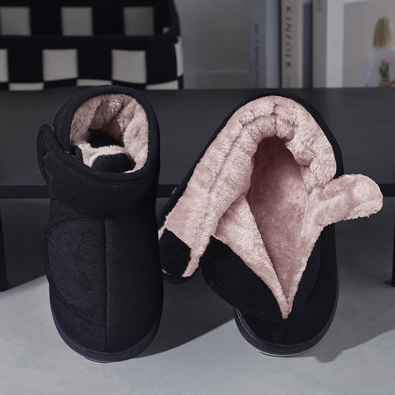 Hausschuhe mit Blumenmuster in Übergröße - image 6