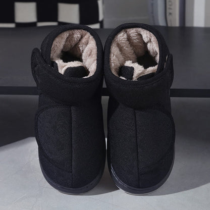 Hausschuhe mit Blumenmuster in Übergröße - Schwarz - EU44-45 (US9-10) - image 13