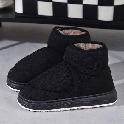 Hausschuhe mit Blumenmuster in Übergröße - image 8