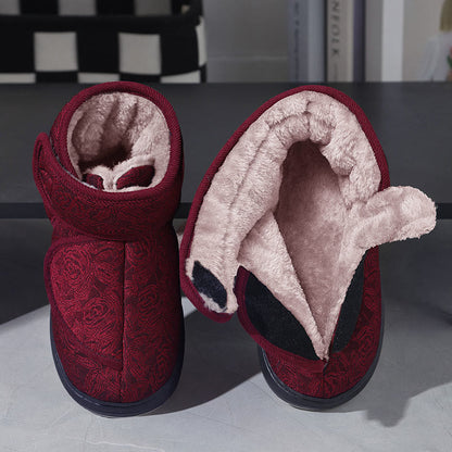 Hausschuhe mit Blumenmuster in Übergröße - image 7