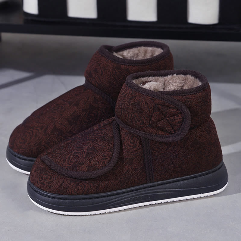 Hausschuhe mit Blumenmuster in Übergröße - image 9