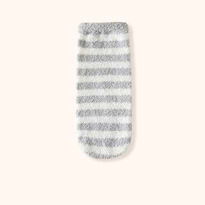 Schlafsocken mit breiten Streifen (3 Paar) - Grau - EU36-42 (US3-8,5) - image 12