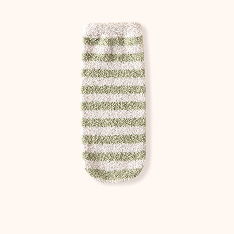 Schlafsocken mit breiten Streifen (3 Paar) - Grün - EU36-42 (US3-8,5) - image 13