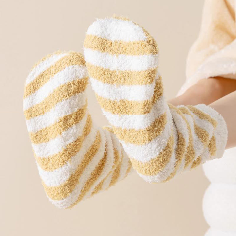Schlafsocken mit breiten Streifen (3 Paar) - image 2