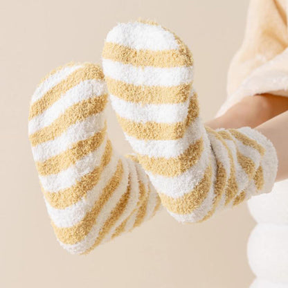 Schlafsocken mit breiten Streifen (3 Paar) - image 2