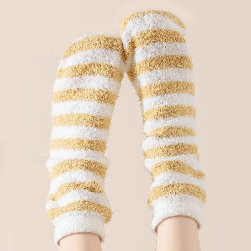 Schlafsocken mit breiten Streifen (3 Paar) - image 4