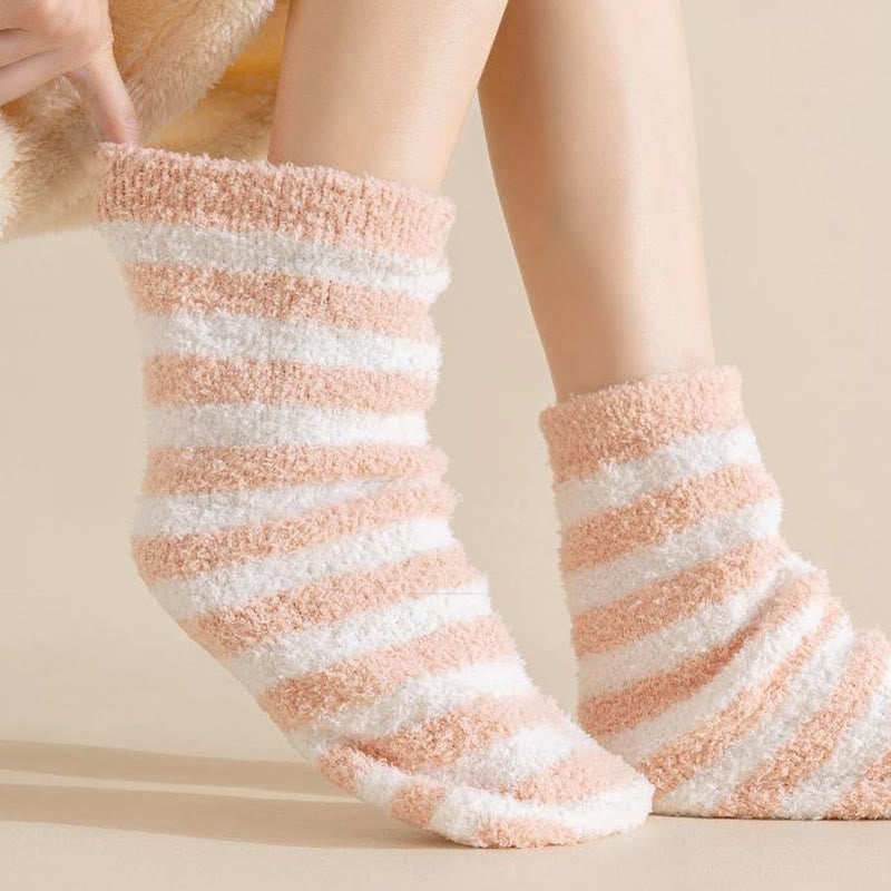 Schlafsocken mit breiten Streifen (3 Paar) - image 7