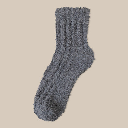 Winterschlafsocken aus Korallenfleece (7 Paar) - Dunkelgrau - EU39-43 (US6-9) - image 16