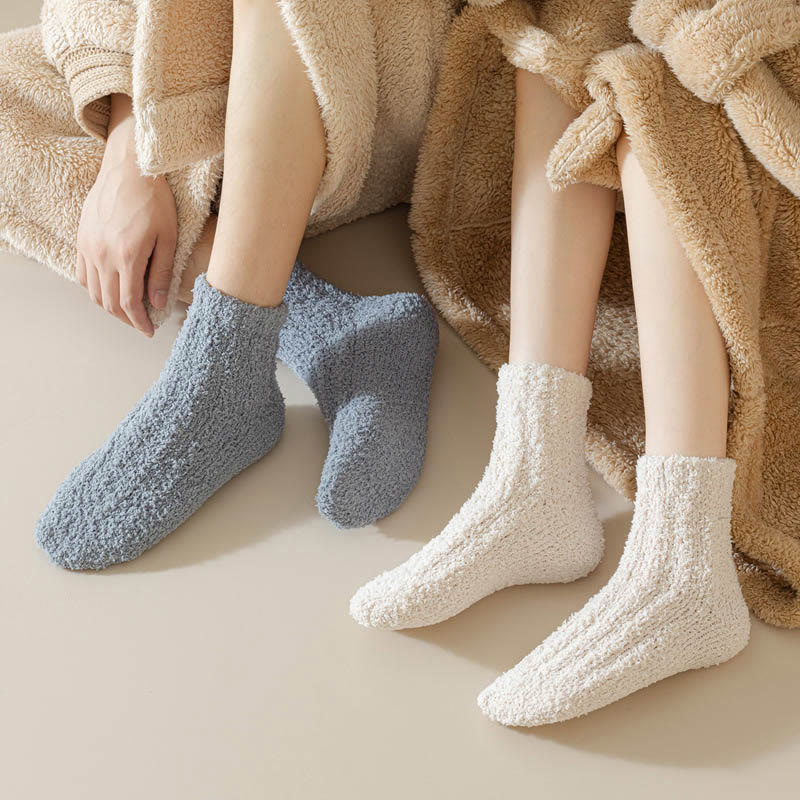 Winterschlafsocken aus Korallenfleece (7 Paar) - image 6