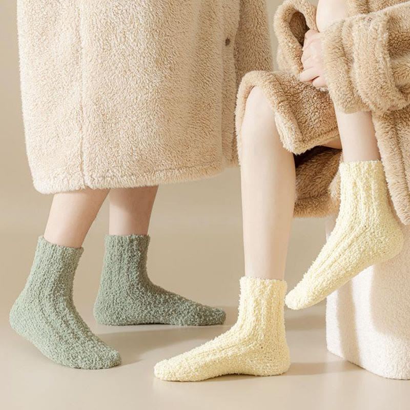 Winterschlafsocken aus Korallenfleece (7 Paar) - image 7
