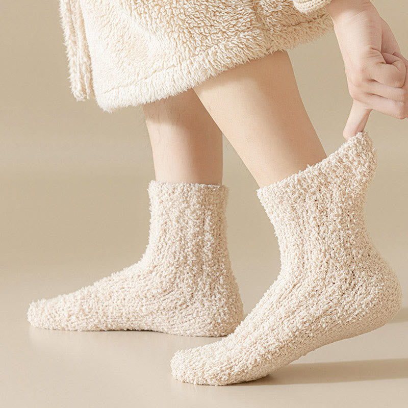 Winterschlafsocken aus Korallenfleece (7 Paar) - image 3