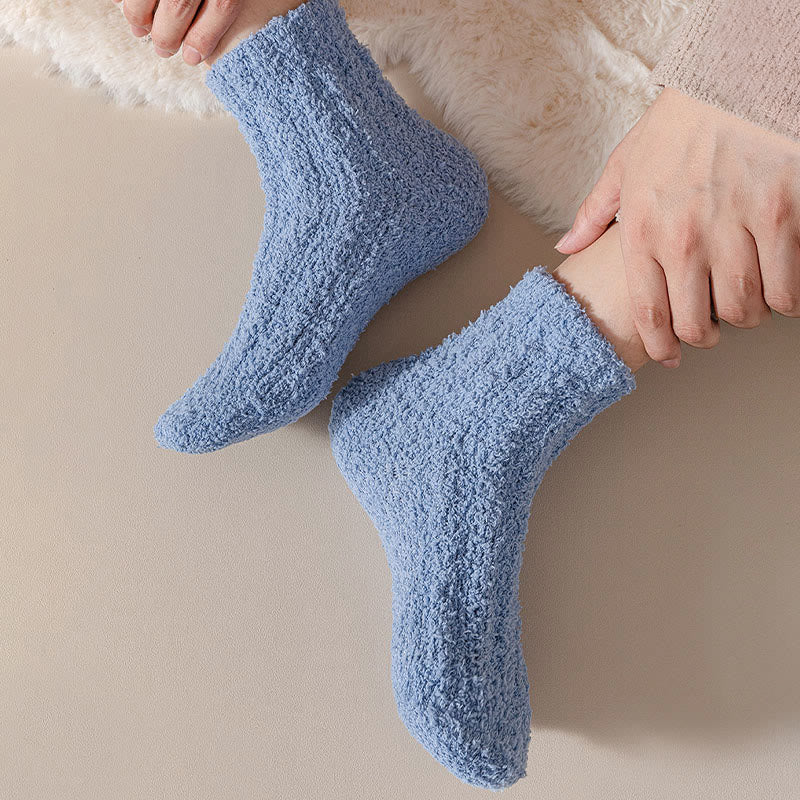 Winterschlafsocken aus Korallenfleece (7 Paar) - image 14