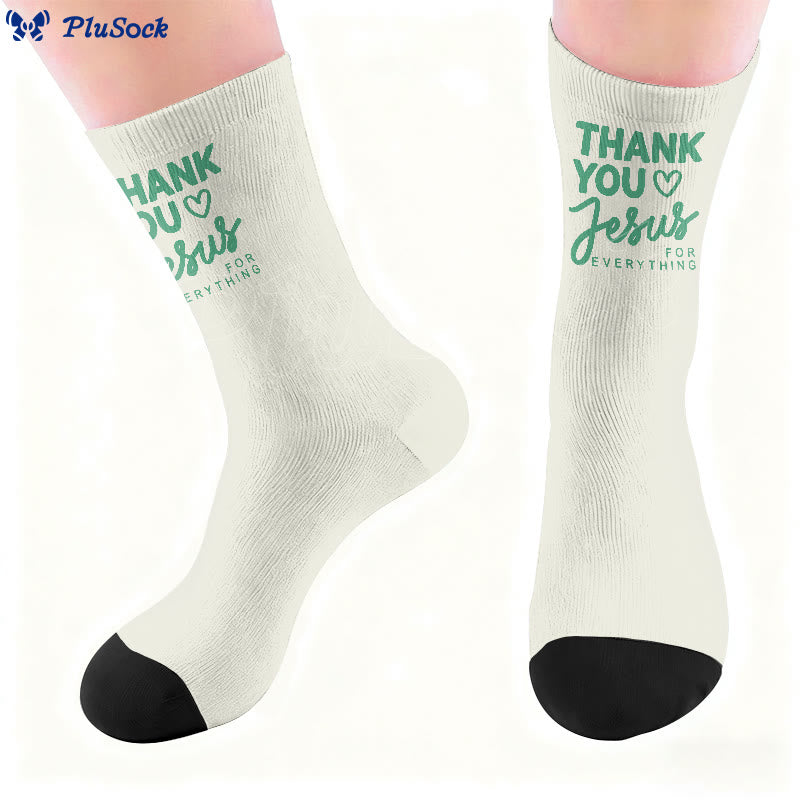 Danke Jesus Viertel Socken - image 6