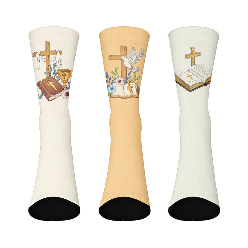 Cross Pigeon Quarter Socken - Mehrfarbig - EU37-44 (US4-10) - image 1