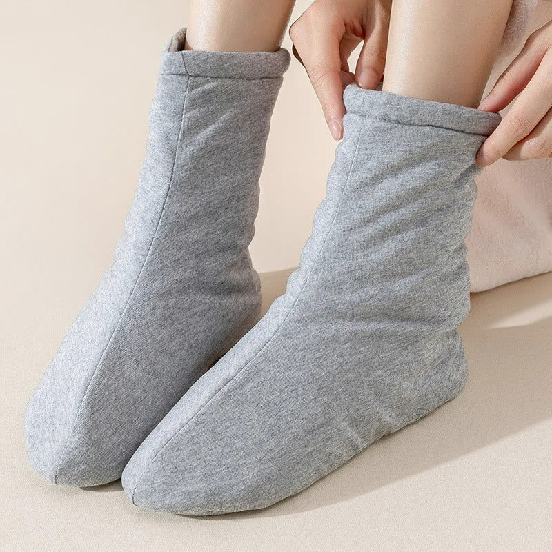 Schlafsocken aus reiner Baumwolle, hautfreundlich - Lockeres Oberteil - EU45-46 (US11-12) - image 17