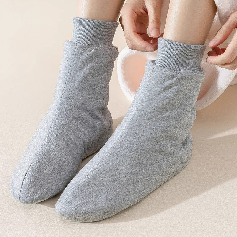 Schlafsocken aus reiner Baumwolle, hautfreundlich - Elastisches Bündchen - EU45-46 (US11-12) - image 16