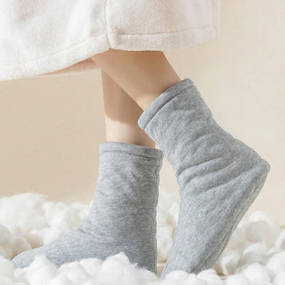 Schlafsocken aus reiner Baumwolle, hautfreundlich - image 1