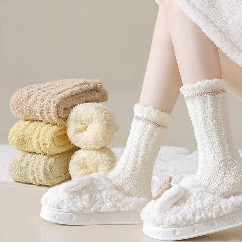 Weiche, anschmiegsame Schlafsocken (4 Paar) - image 2