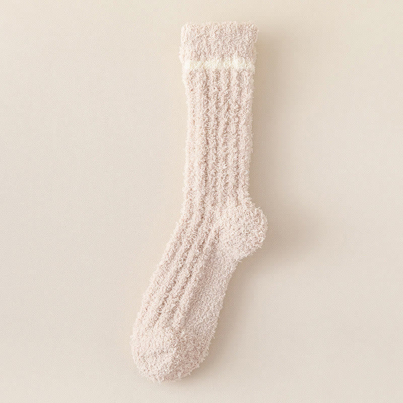 Weiche, anschmiegsame Schlafsocken (4 Paar) - Aprikose - EU36-40 (US3-7) - image 11