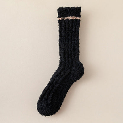 Weiche, anschmiegsame Schlafsocken (4 Paar) - Schwarz - EU36-40 (US3-7) - image 15