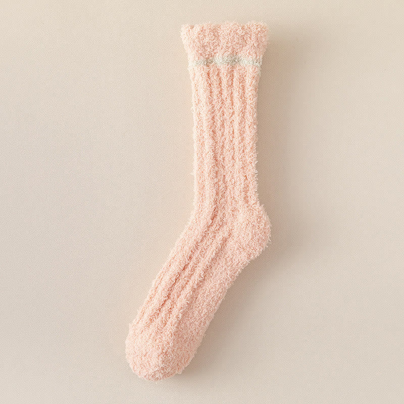 Weiche, anschmiegsame Schlafsocken (4 Paar) - Rosa - EU36-40 (US3-7) - image 17