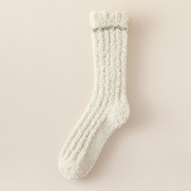 Weiche, anschmiegsame Schlafsocken (4 Paar) - Grün - EU36-40 (US3-7) - image 12