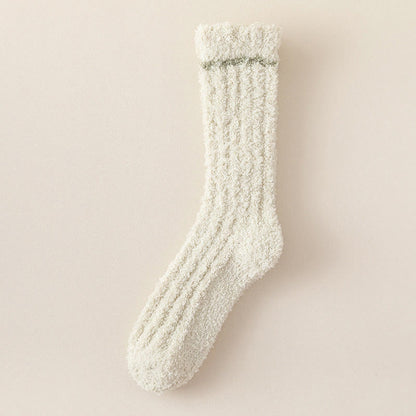Weiche, anschmiegsame Schlafsocken (4 Paar) - Grün - EU36-40 (US3-7) - image 12
