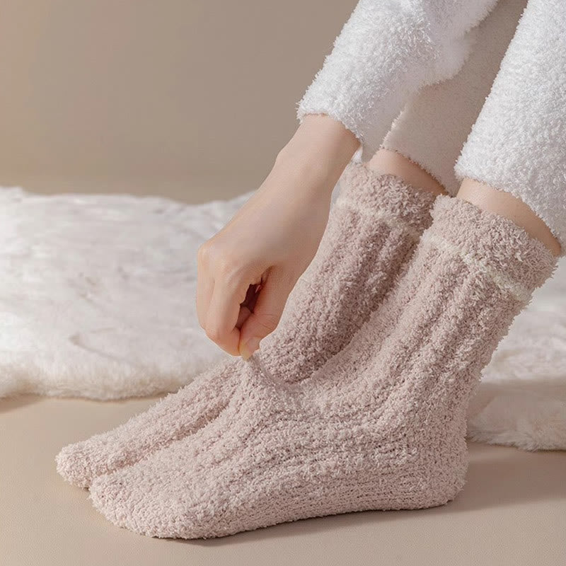 Weiche, anschmiegsame Schlafsocken (4 Paar) - image 1