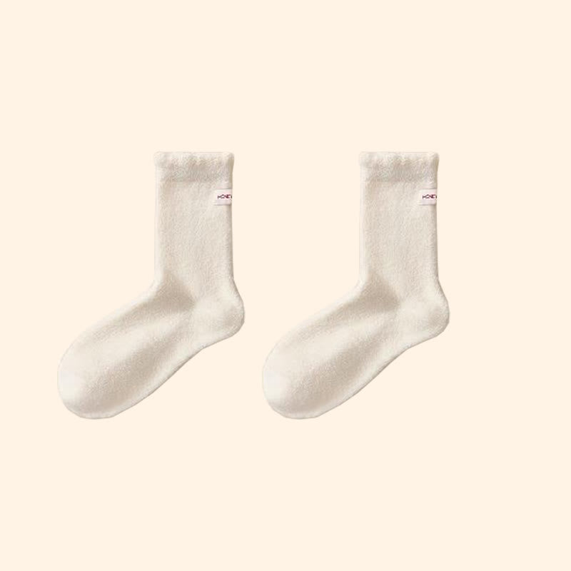 Flexible, weiche Schlafsocken (3 Paar) - Weiß - EU36-43 (US3-9) - image 9
