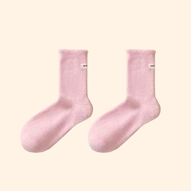 Flexible, weiche Schlafsocken (3 Paar) - Hellrosa - EU36-43 (US3-9) - image 11