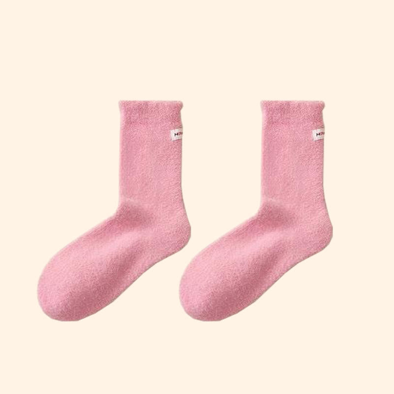 Flexible, weiche Schlafsocken (3 Paar) - Rosa - EU36-43 (US3-9) - image 13
