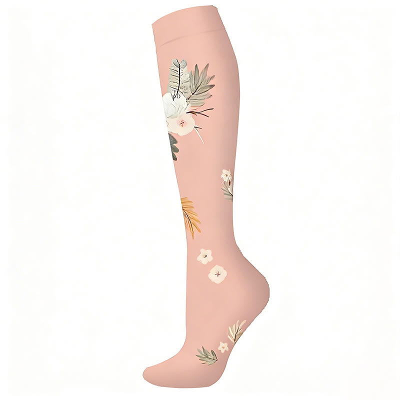 Garden Dreams Kompressionsstrümpfe (6 Paar) - Rosa - S/M - image 2