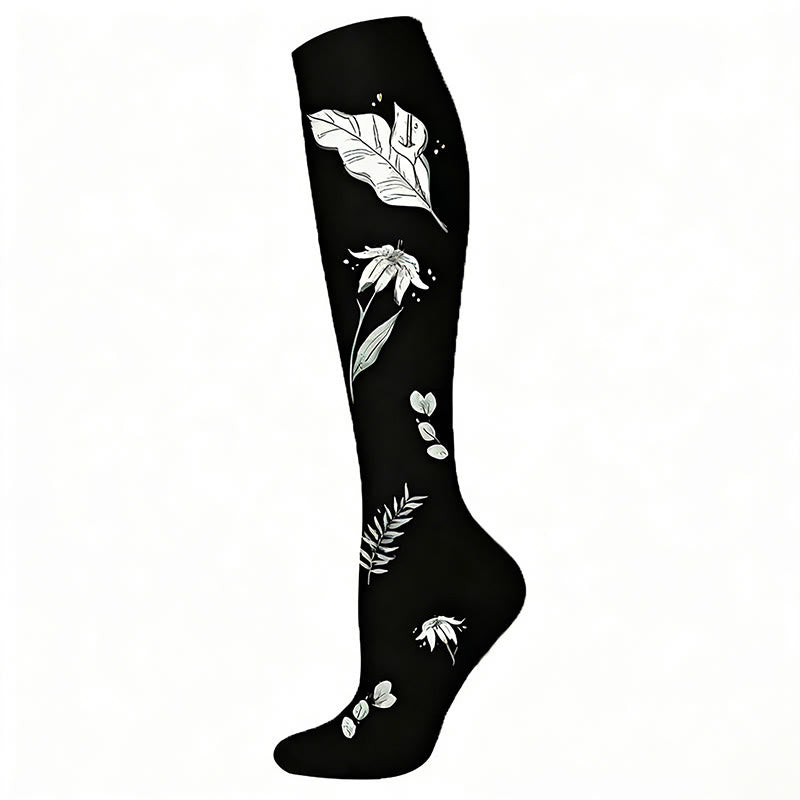 Garden Dreams Kompressionsstrümpfe (6 Paar) - Schwarz - S/M - image 6