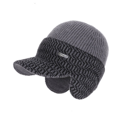 Plusoc Baseballkappe Design Beanie - Grau - Einheitsgröße - image 12