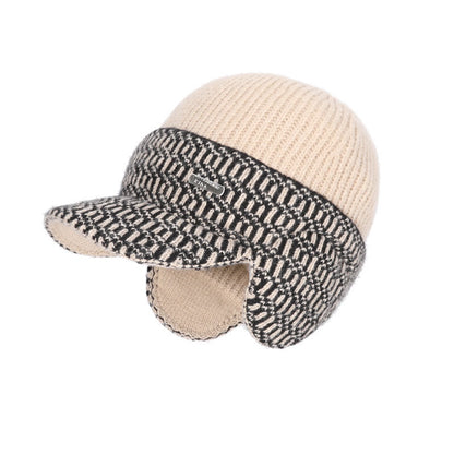 Plusoc Baseballkappe Design Beanie - Beige - Einheitsgröße - image 14