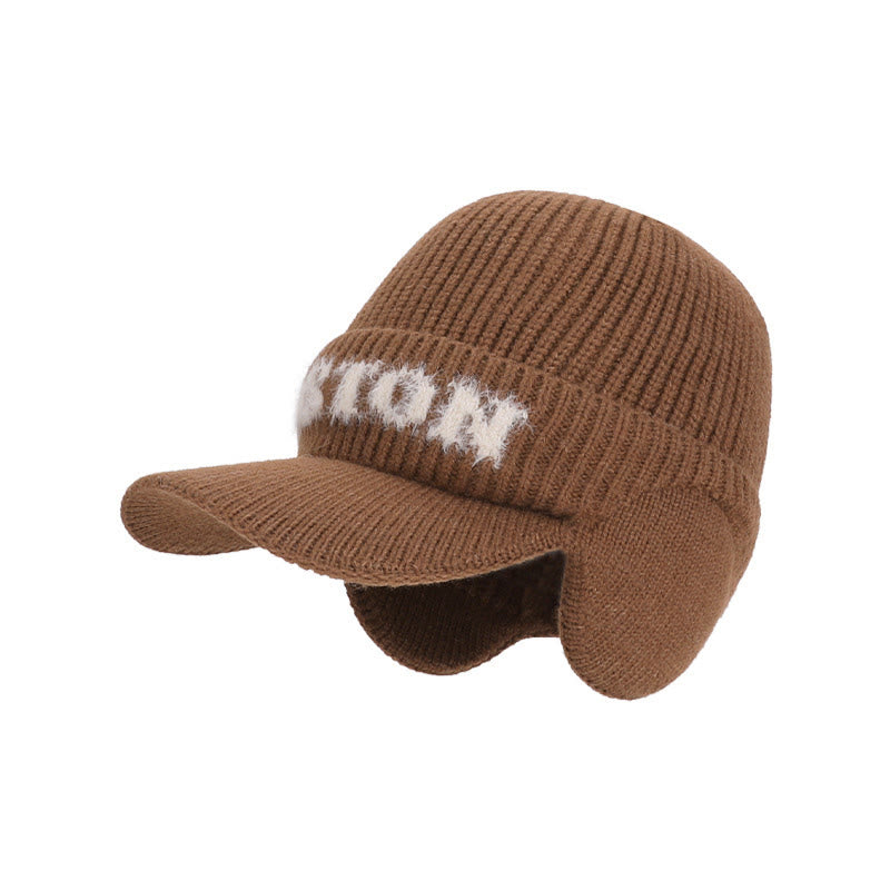 Plusoc Alphabet Warm Beanie - Kaffee - Einheitsgröße - image 12