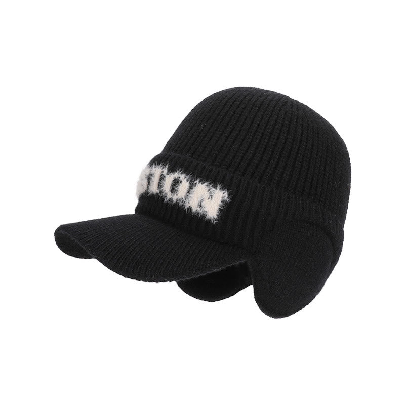 Plusoc Alphabet Warm Beanie - Schwarz - Einheitsgröße - image 11