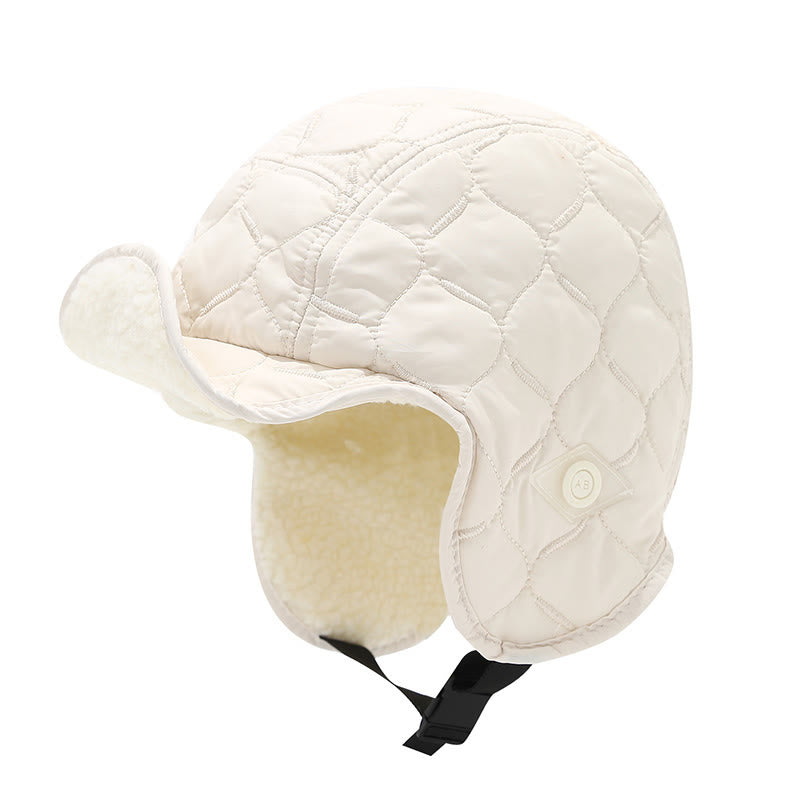Ohrenklappenmütze, wendbares Design - Beige - Einheitsgröße - image 5