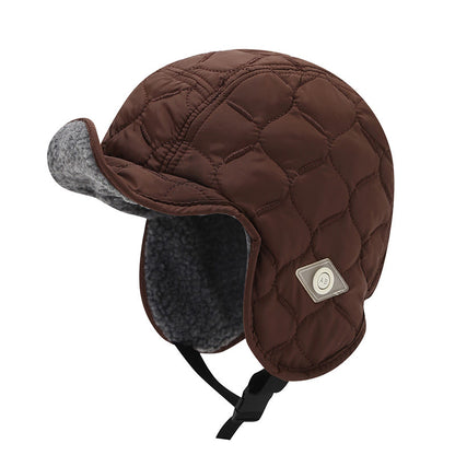 Ohrenklappenmütze, wendbares Design - Kaffee - Einheitsgröße - image 6