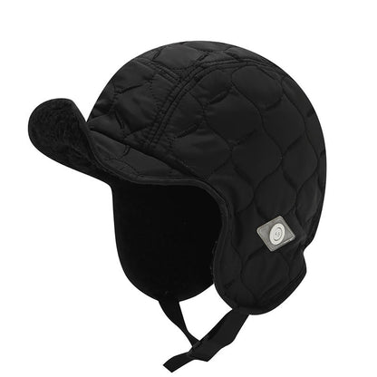 Ohrenklappenmütze, wendbares Design - Schwarz - Einheitsgröße - image 4