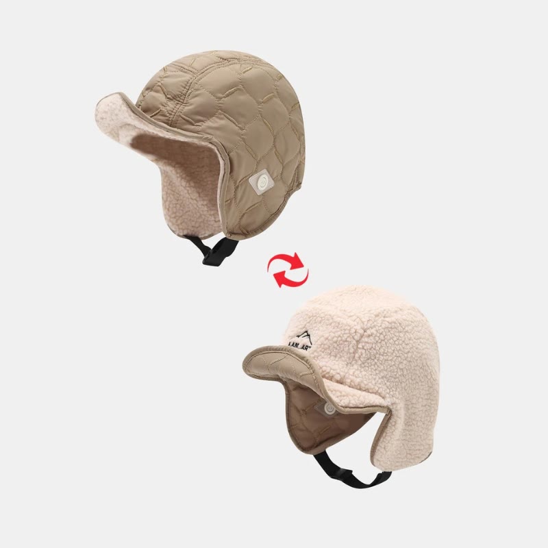 Ohrenklappenmütze, wendbares Design - image 0