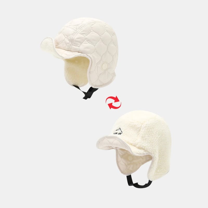 Ohrenklappenmütze, wendbares Design - image 2