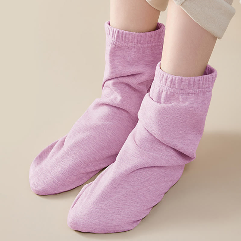 Hautfreundliche, verstärkte Schlafsocken - Lila - EU36-44 (US3-10) - image 8