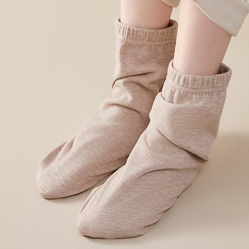 Hautfreundliche, verstärkte Schlafsocken - Khaki - EU36-44 (US3-10) - image 4