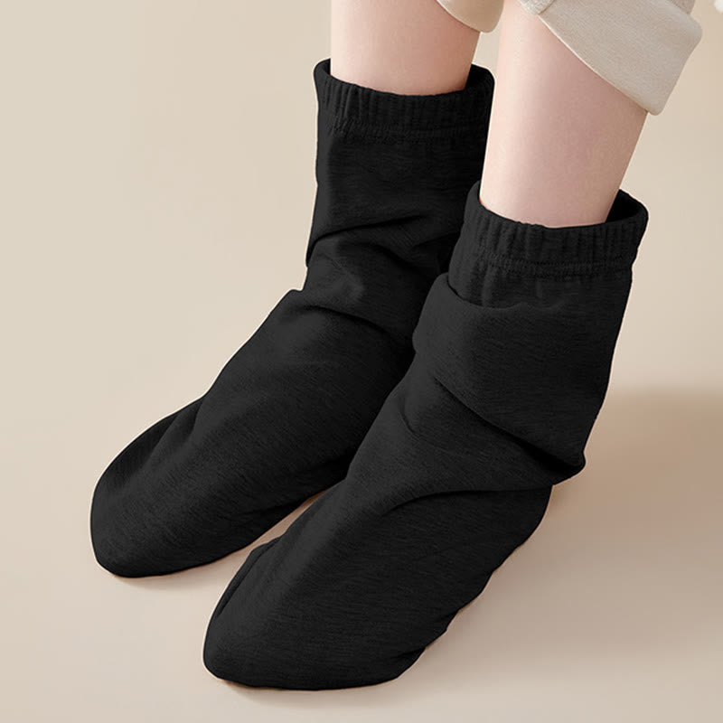Hautfreundliche, verstärkte Schlafsocken - Schwarz - EU36-44 (US3-10) - image 6