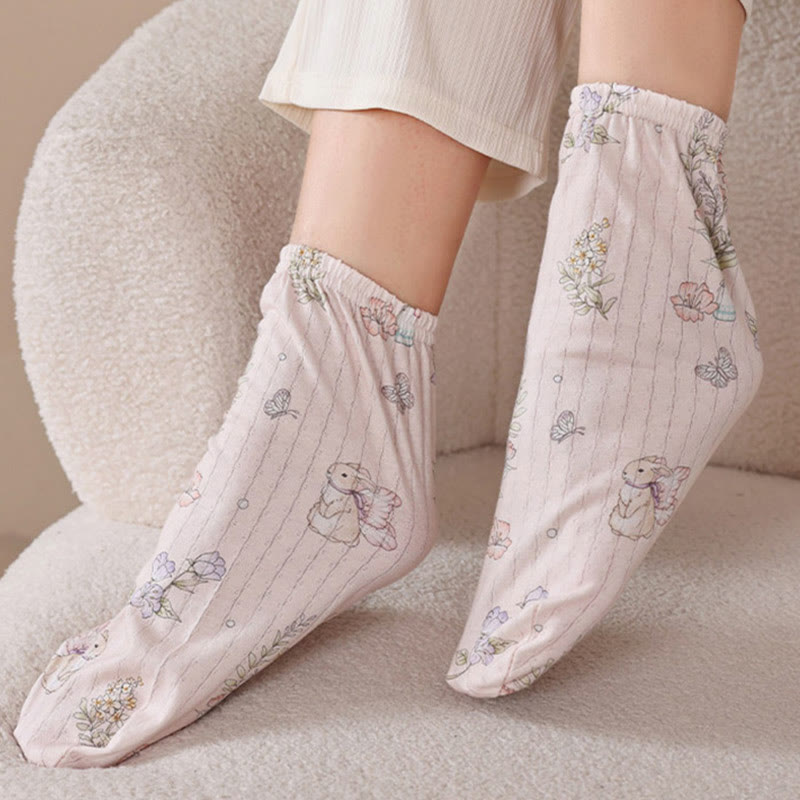 Wolkenweiche Baumwoll-Schlafsocken (2 Paar) - image 2