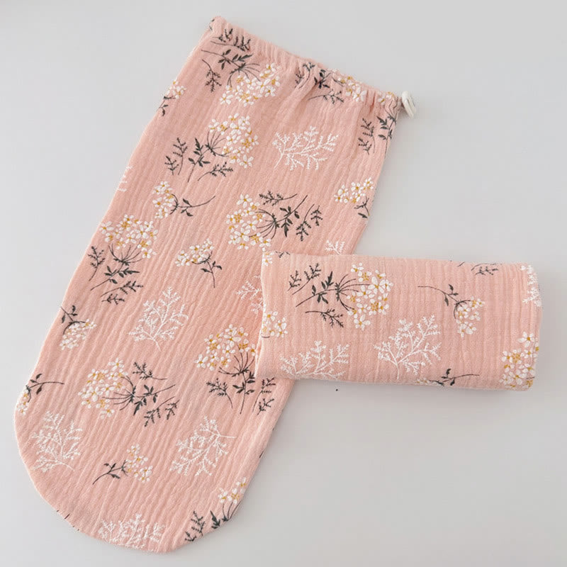 Verstellbare, hautfreundliche Schlafsocken aus Baumwolle - Rosa - L - image 5
