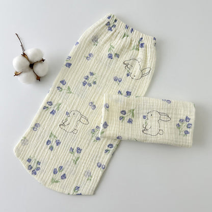 Hautfreundliche Schlafsocken aus Baumwolle - Beige - L - image 1